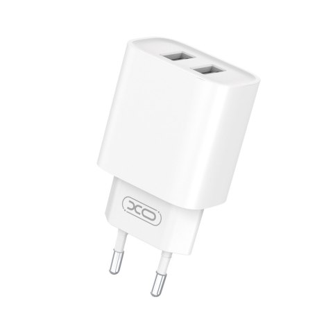 XO ładowarka sieciowa CE02C 2x USB 2,1A biała + kabel Lightning XO ładowarka sieciowa CE02C 2x USB 2,1A biała + kabel Lightning