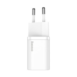 Baseus ładowarka sieciowa Super Si PD 25W 1x USB-C biała