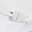 Forever ładowarka sieciowa PD QC TC-01-20AC 1x USB-C 1x USB 20W biała