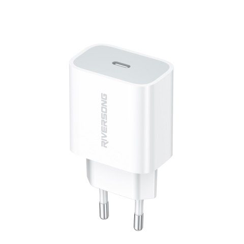 Riversong ładowarka sieciowa PowerKub 20 1x USB-C 20W biała AD75