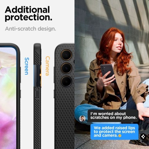 Spigen Nakładka Liquid Air do Samsung Galaxy A35 5G matowa Spigen Nakładka Liquid Air do Samsung Galaxy A35 5G matowa