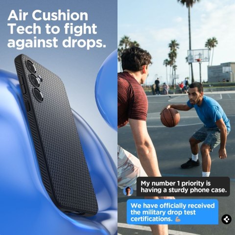 Spigen Nakładka Liquid Air do Samsung Galaxy A55 5G matowa Spigen Nakładka Liquid Air do Samsung Galaxy A55 5G matowa