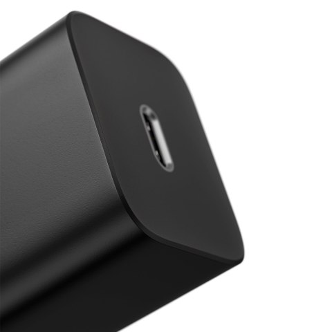 Baseus ładowarka sieciowa Super Si PD 20W 1x USB-C czarna Baseus ładowarka sieciowa Super Si PD 20W 1x USB-C czarna