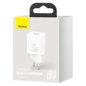 Baseus ładowarka sieciowa Super Si PD 30W 1x USB-C biała