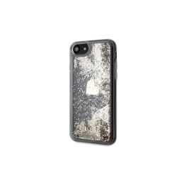 Guess nakładka do iPhone SE 2022 / SE 2020 / 7 / 8 GUOHCI8GLHFLGO hard case złota Charms 2 Liquid Glitter