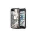 Guess nakładka do iPhone SE 2022 / SE 2020 / 7 / 8 GUOHCI8GLHFLGO hard case złota Charms 2 Liquid Glitter