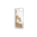 Guess nakładka do iPhone SE 2022 / SE 2020 / 7 / 8 GUOHCI8GLHFLGO hard case złota Charms 2 Liquid Glitter