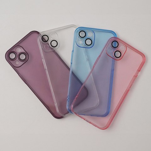 Nakładka Slim Color do Samsung Galaxy S24 różowy Nakładka Slim Color do Samsung Galaxy S24 różowy
