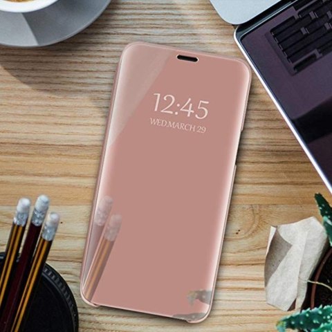 Etui Smart Clear View do Samsung Galaxy A15 4G / A15 5G różowe Etui Smart Clear View do Samsung Galaxy A15 4G / A15 5G różowe