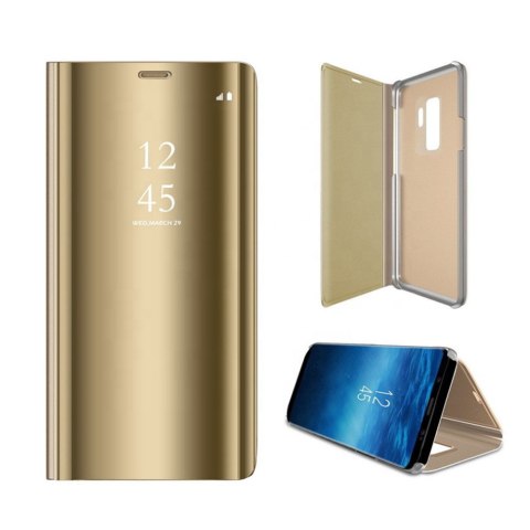 Etui Smart Clear View do Samsung Galaxy A15 4G / A15 5G złote Etui Smart Clear View do Samsung Galaxy A15 4G / A15 5G złote