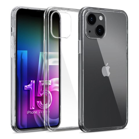 Etui na telefon 3mk do Apple iPhone 15 - przezroczyste