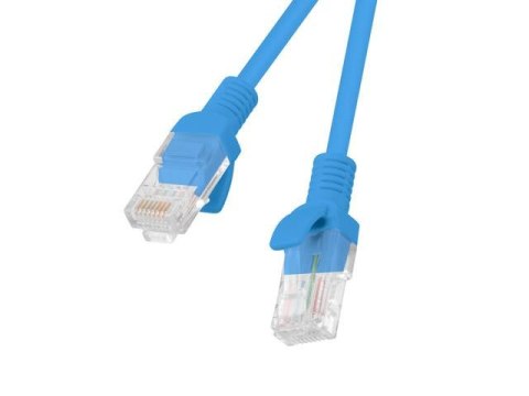 Patchcord Lanberg UTP kat.6 5m niebieski