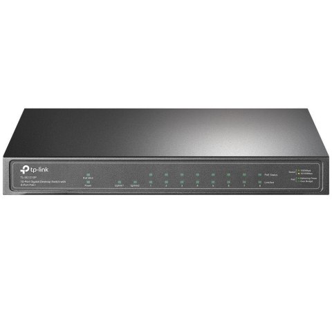 Switch niezarządzalny TP-Link TL-SG1210P 8x10/100/1000 PoE+ 1x10/100/1000 1xSFP