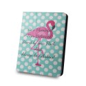 Uniwersalne etui do tabletów 9-10'' Flamingo and dots