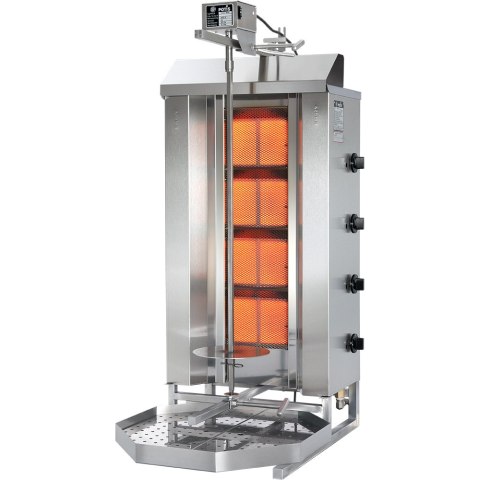 Gyros, kebab gazowy, GD 5, P 17.5 kW, G 20