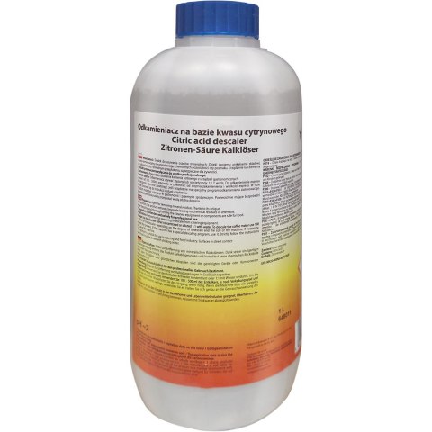 Odkamieniacz na bazie kwasu cytrynowego, V 1 l Odkamieniacz na bazie kwasu cytrynowego, V 1 l