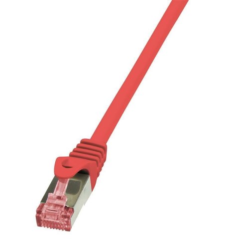 Patchcord LogiLink CQ2064S CAT.6 S/FTP 3m, czerwony