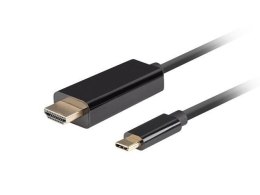 Kabel adapter Lanberg USB-C(M) - HDMI(M) 1,8m 4K 60Hz czarny