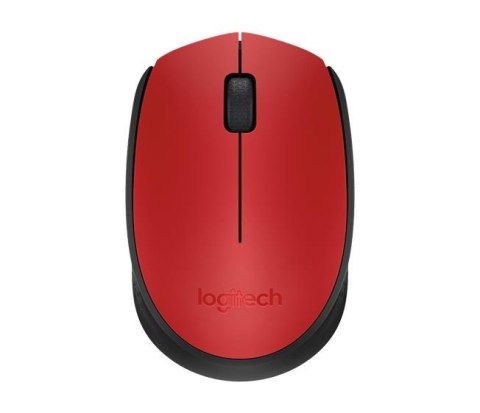 Mysz bezprzewodowa Logitech M171 optyczna czerwona