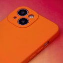 Nakładka Silicon do Xiaomi Redmi 13c 5G pomarańczowy