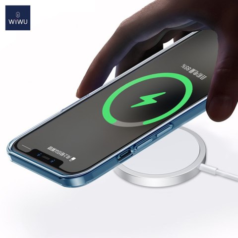 WIWU ładowarka indukcyjna Wi-W009 magnetyczna biała 15W WIWU ładowarka indukcyjna Wi-W009 magnetyczna biała 15W