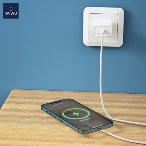 WIWU ładowarka indukcyjna Wi-W009 magnetyczna biała 15W WIWU ładowarka indukcyjna Wi-W009 magnetyczna biała 15W
