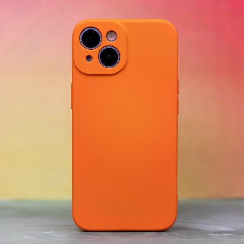 Nakładka Silicon do Xiaomi Redmi 13c 4G pomarańczowy Nakładka Silicon do Xiaomi Redmi 13c 4G pomarańczowy