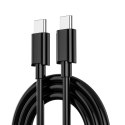 WIWU ładowarka sieciowa Wi-U002 PD + QC 20W 1x USB 1x USB-C czarna + kabel USB-C - Lightning