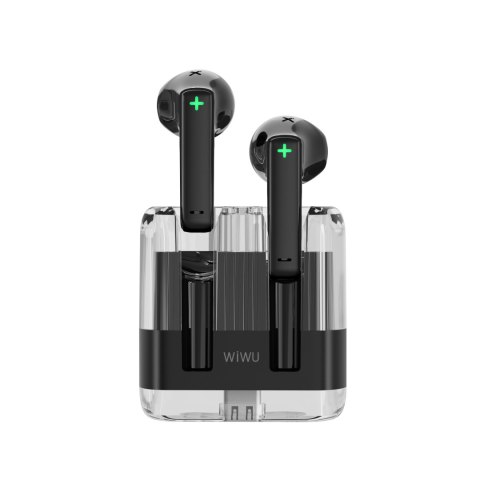 WIWU słuchawki Bluetooth T21 TWS czarne WIWU słuchawki Bluetooth T21 TWS czarne