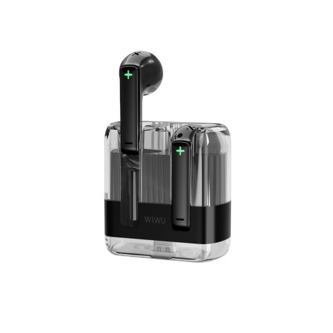 WIWU słuchawki Bluetooth T21 TWS czarne WIWU słuchawki Bluetooth T21 TWS czarne