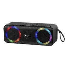 Głośnik Defender Q1 Bluetooth 10W BT/FM/TF/USB/AUX/TWS/LED