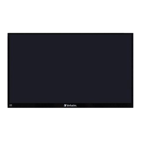 Monitor Verbatim 15,6" PMT-15 Portable Touch HDMI USB 2.0 2xUSB-C Ultra HD 4K