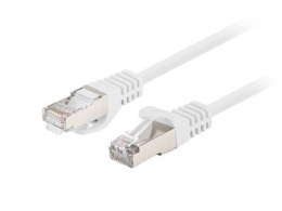 Patchcord Lanberg FTP kat.6 1,5m biały 10-pack