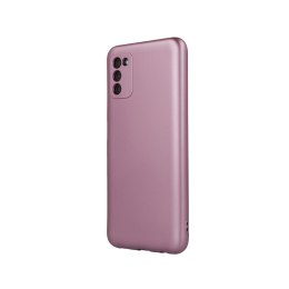 Nakładka Metallic do Motorola Moto G14 różowa
