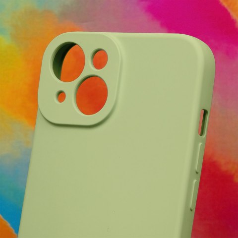 Nakładka Silicon do iPhone 14 6,1" miętowy Nakładka Silicon do iPhone 14 6,1" miętowy