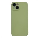 Nakładka Silicon do iPhone 15 Pro 6,1" miętowy