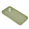 Nakładka Silicon do iPhone 15 Pro 6,1" miętowy