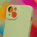 Nakładka Silicon do iPhone 15 Pro 6,1" miętowy