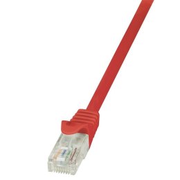 Patchcord LogiLink CP2074U CAT.6 U/UTP 5m, czerwony