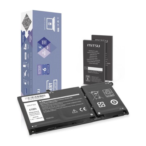 Bateria Mitsu do Dell Latitude 15 (3510), Vostro 14 (5402)