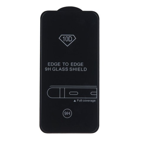 Szkło hartowane 10D do iPhone 15 Pro 6,1" czarna ramka Szkło hartowane 10D do iPhone 15 Pro 6,1" czarna ramka