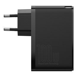 Baseus ładowarka sieciowa GaN2 Pro PD 100W 2x USB-C 2x USB czarna