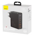 Baseus ładowarka sieciowa GaN2 Pro PD 100W 2x USB-C 2x USB czarna