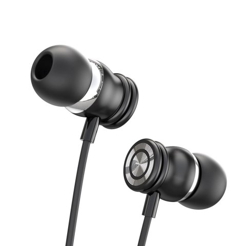 XO słuchawki przewodowe EP56 USB-C dokanałowe czarne XO słuchawki przewodowe EP56 USB-C dokanałowe czarne