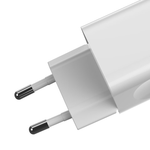 Baseus ładowarka sieciowa QC 3.0 1x USB 3A biała Baseus ładowarka sieciowa QC 3.0 1x USB 3A biała