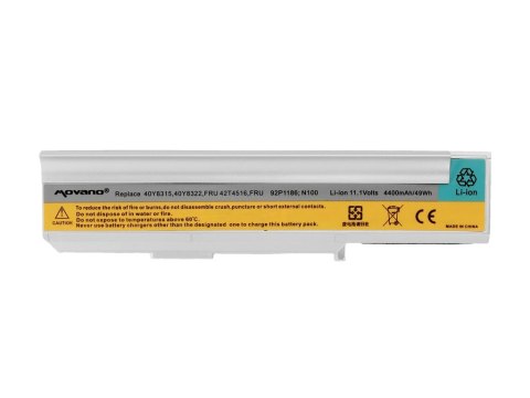 Bateria Movano do Lenovo N100, N200 Bateria Movano do Lenovo N100, N200