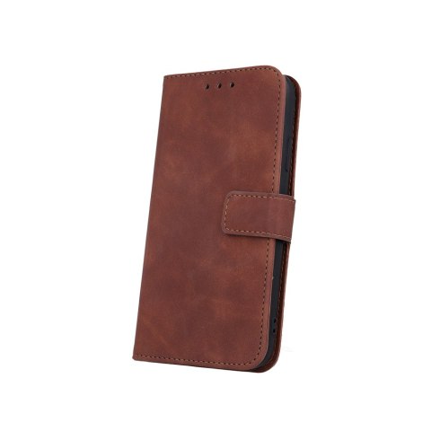 Etui Smart Velvet do Samsung Galaxy S24 brązowe Etui Smart Velvet do Samsung Galaxy S24 brązowe