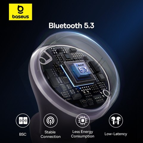 Baseus słuchawki Bluetooth Bowie E18 True Wireless Earphones fioletowe Baseus słuchawki Bluetooth Bowie E18 True Wireless Earphones fioletowe