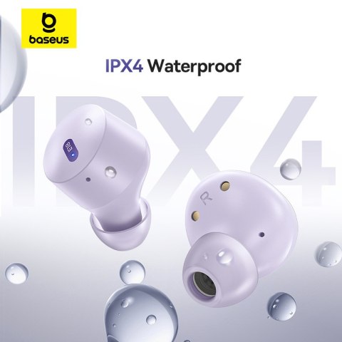 Baseus słuchawki Bluetooth Bowie E18 True Wireless Earphones fioletowe Baseus słuchawki Bluetooth Bowie E18 True Wireless Earphones fioletowe