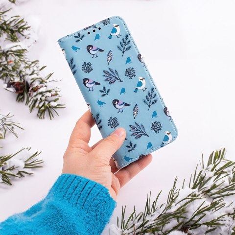 Etui Smart Trendy Winter Birds do Samsung Galaxy A71 Etui Smart Trendy Winter Birds do Samsung Galaxy A71